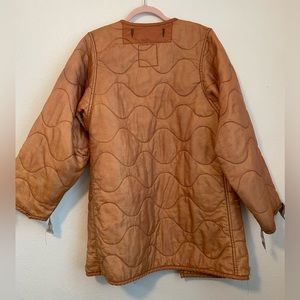 Vintage military jacket liner